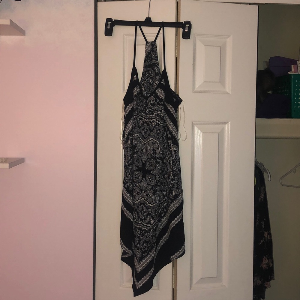 Paisley-design dress